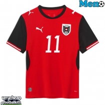 Austria Michael Gregoritsch #11 Replica Home Shirt World Cup 2026 Short Sleeve